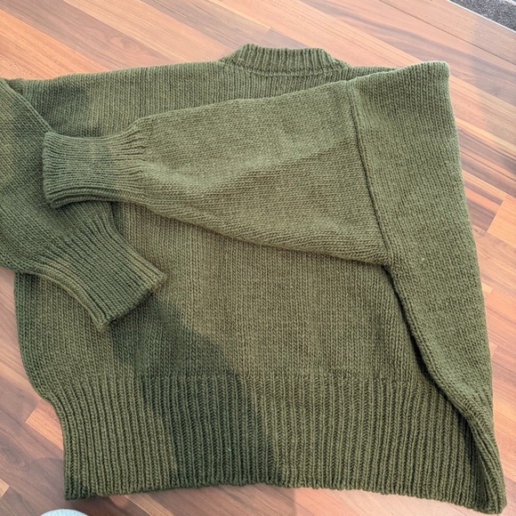 Babaa 75 wool sweater in Alga - Picture 12 of 14